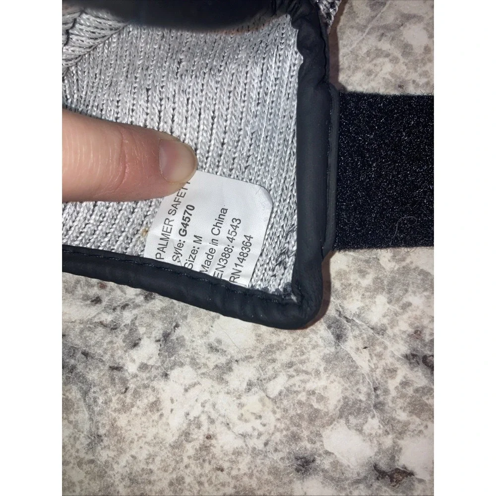 Palmer Safety Cut Resistant Gloves Cut Level 6 Puncture Level 4 Size Medium